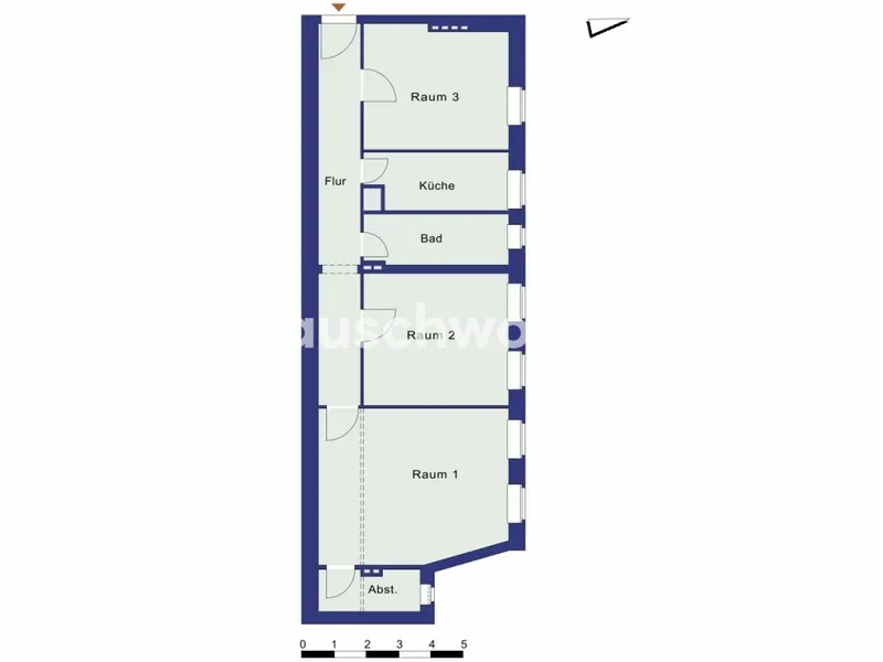 Tauschwohnung: 3,5 zimmer frish renovierter Altbau — photo 1